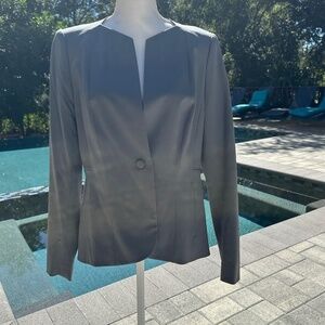 Lafayette 148 Grey Suit Jacket
